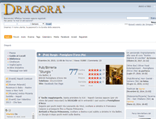 Tablet Screenshot of dragora.net